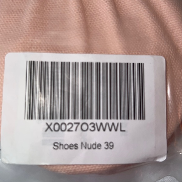 Daydance Canvas Ballet Shoes, Color Nude, Size 39 - 8 US🩰BRAND NEW 🩰🩰 - Picture 7 of 11